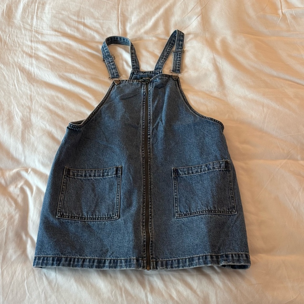Denim Overall Dress